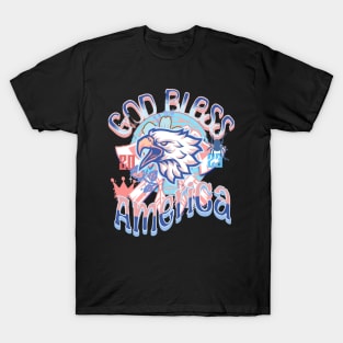 God bless America - eagle tshirt T-Shirt